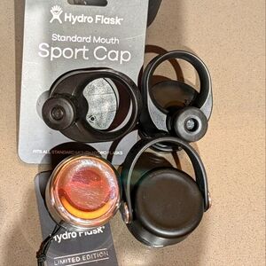 3 Hydroflask Skinny Water Bottle Tops